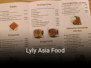 Lyly Asia Food tisch reservieren