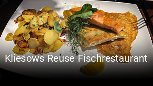 Kliesows Reuse Fischrestaurant tisch reservieren