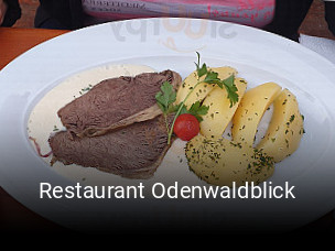 Restaurant Odenwaldblick reservieren