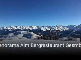 Panorama Alm Bergrestaurant GesmbH tisch buchen