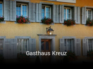 Gasthaus Kreuz online reservieren