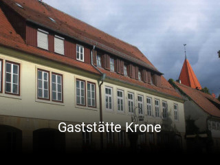 Gaststätte Krone online reservieren