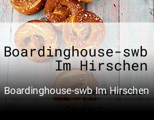 Boardinghouse-swb Im Hirschen tisch reservieren