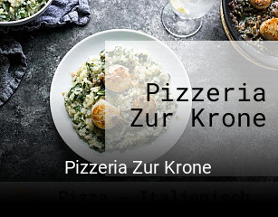 Pizzeria Zur Krone reservieren