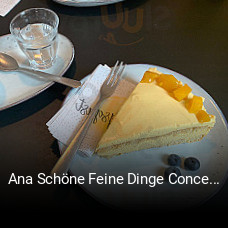 Ana Schöne Feine Dinge Conceptstore Café tisch buchen
