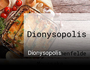 Dionysopolis tisch buchen