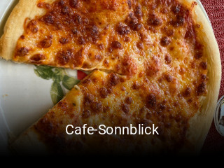 Cafe-Sonnblick tisch reservieren