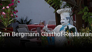 Jetzt bei Zum Bergmann Gasthof-Restaurant einen Tisch reservieren