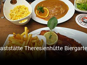 Gaststätte Theresienhütte Biergarten reservieren