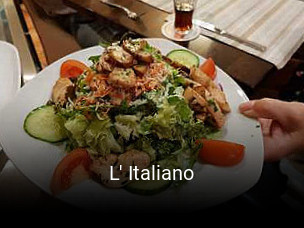 Jetzt bei L' Italiano einen Tisch reservieren