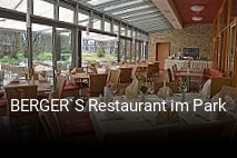 BERGER`S Restaurant im Park reservieren