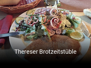 Jetzt bei Thereser Brotzeitstüble einen Tisch reservieren