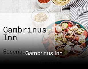 Jetzt bei Gambrinus Inn einen Tisch reservieren