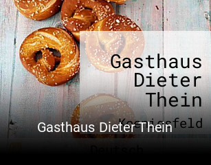 Gasthaus Dieter Thein tisch reservieren