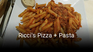 Jetzt bei Ricci's Pizza + Pasta einen Tisch reservieren