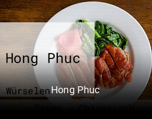 Hong Phuc tisch reservieren