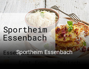 Jetzt bei Sportheim Essenbach einen Tisch reservieren