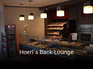 Jetzt bei Hoerl`s Back-Lounge einen Tisch reservieren