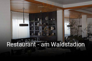Restaurant - am Waldstadion online reservieren
