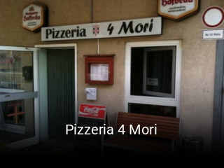 Pizzeria 4 Mori online reservieren
