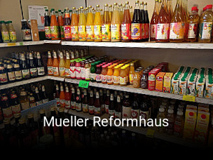 Mueller Reformhaus online reservieren