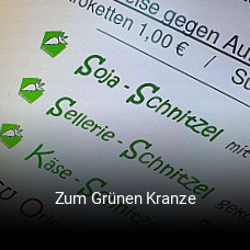 Zum Grünen Kranze online reservieren