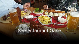 Jetzt bei Seerestaurant Oase einen Tisch reservieren