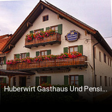 Huberwirt Gasthaus Und Pension Gasthaus tisch buchen