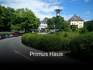 Primus Haus tisch buchen