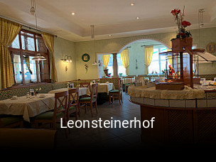 Jetzt bei Leonsteinerhof einen Tisch reservieren