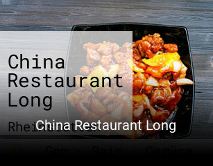 Jetzt bei China Restaurant Long einen Tisch reservieren
