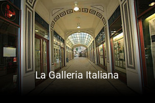 La Galleria Italiana online reservieren