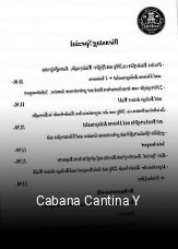 Cabana Cantina Y online reservieren