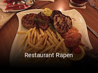 Jetzt bei Restaurant Rapen einen Tisch reservieren