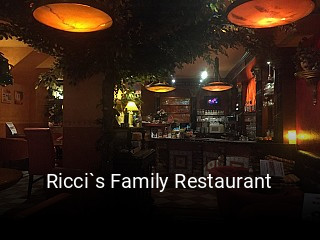 Ricci`s Family Restaurant tisch reservieren