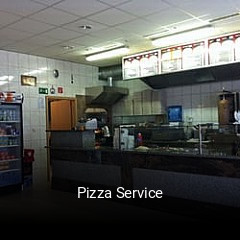 Pizza Service tisch reservieren