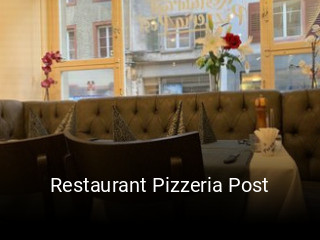 Jetzt bei Restaurant Pizzeria Post einen Tisch reservieren