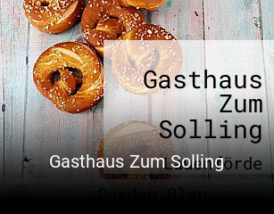 Gasthaus Zum Solling tisch reservieren
