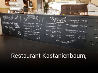 Restaurant Kastanienbaum, online reservieren
