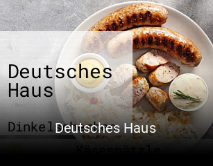 Deutsches Haus online reservieren
