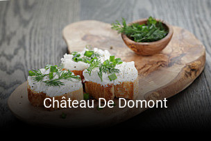 Château De Domont tisch reservieren
