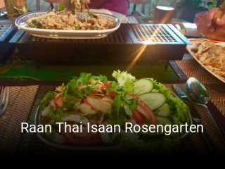 Jetzt bei Raan Thai Isaan Rosengarten einen Tisch reservieren