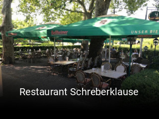 Restaurant Schreberklause reservieren