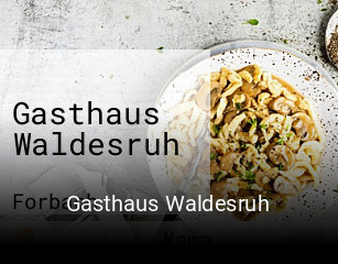 Gasthaus Waldesruh reservieren