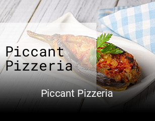 Jetzt bei Piccant Pizzeria einen Tisch reservieren