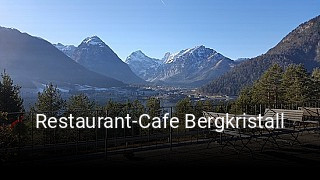 Restaurant-Cafe Bergkristall reservieren
