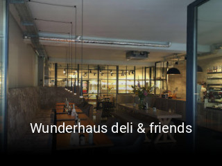 Wunderhaus deli & friends online reservieren