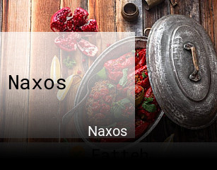 Jetzt bei Naxos einen Tisch reservieren