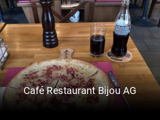 Jetzt bei Café Restaurant Bijou AG einen Tisch reservieren
