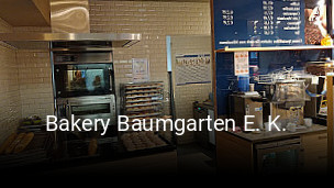 Jetzt bei Bakery Baumgarten E. K. einen Tisch reservieren